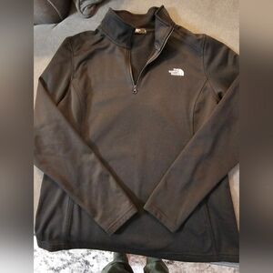 The North Face Black Half-Zip Fleece